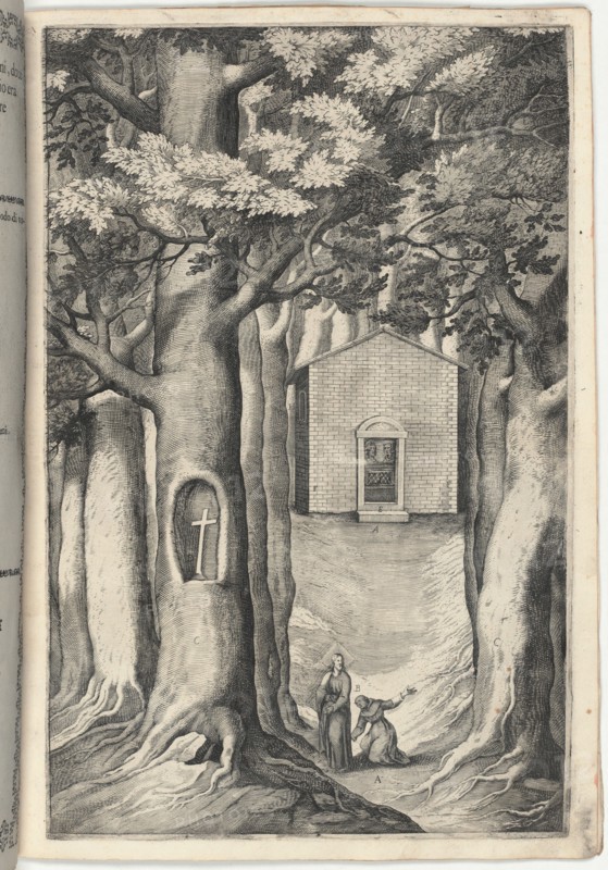 Chapel of the Blessed John of La Verna (Cappella del beato Giovanni della Verna) [plate S], 1612. Creator: Jacopo Ligozzi.
