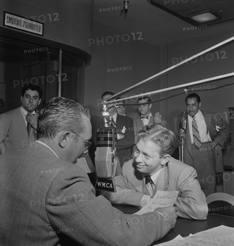 Portrait of Tommy Dorsey, Mel Tormé, Georgie Auld, Ray McKinley, Johnny...WMCA, N.Y., 1947. Creator: William Paul Gottlieb.