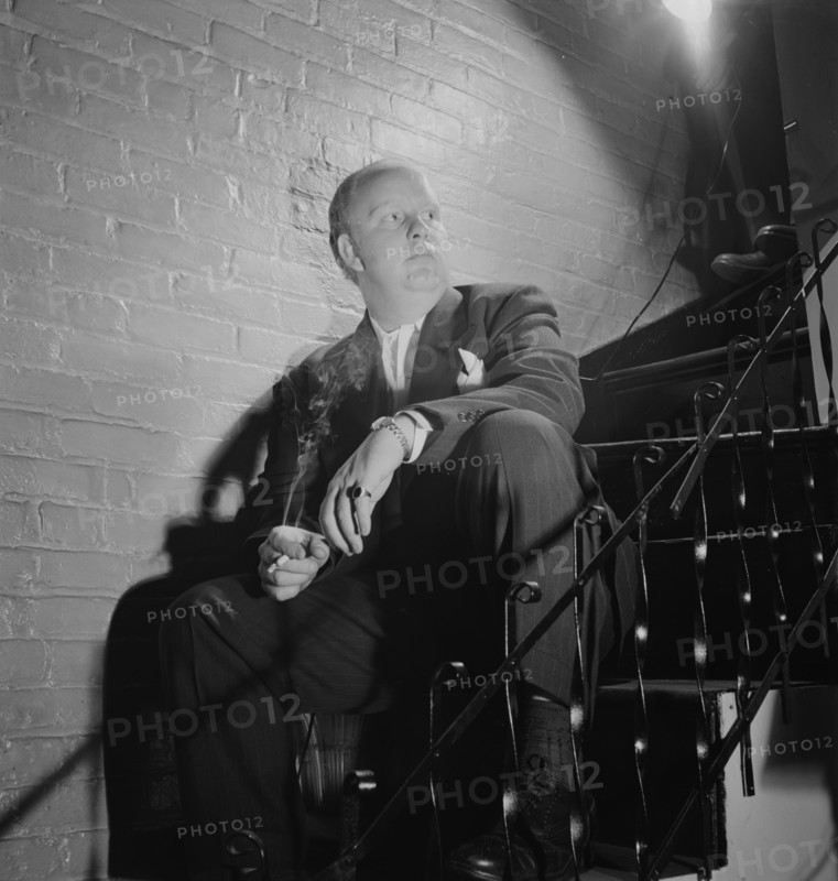 Portrait of Edwin A. Finckel in his home, Greenwich Village, New York, N.Y., ca. July 1946. Creator: William Paul Gottlieb.