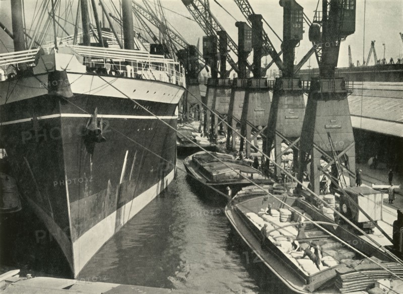 Goods of Whatever Sort Find Here the Appropriate Facilities for Unloading, Storage and..., 1937