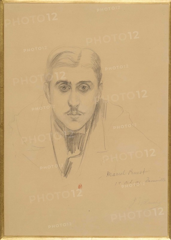 Portrait of Marcel Proust , 1891. Creator: Blanche, Jacques-Émile (1861-1942).