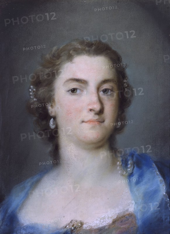 Portrait of the Singer Faustina Bordoni (1697-1781), 1730-1735 . Creator: Carriera, Rosalba Giovanna (1657-1757).