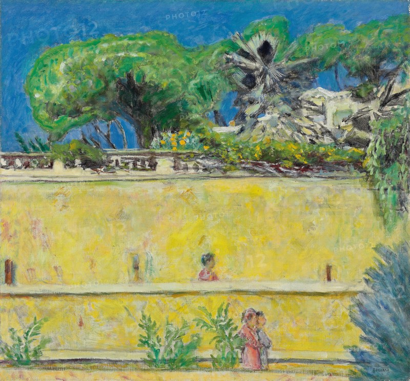 Terrace in the South (Terrasse dans le Midi) , c. 1925. Creator: Bonnard, Pierre (1867-1947).