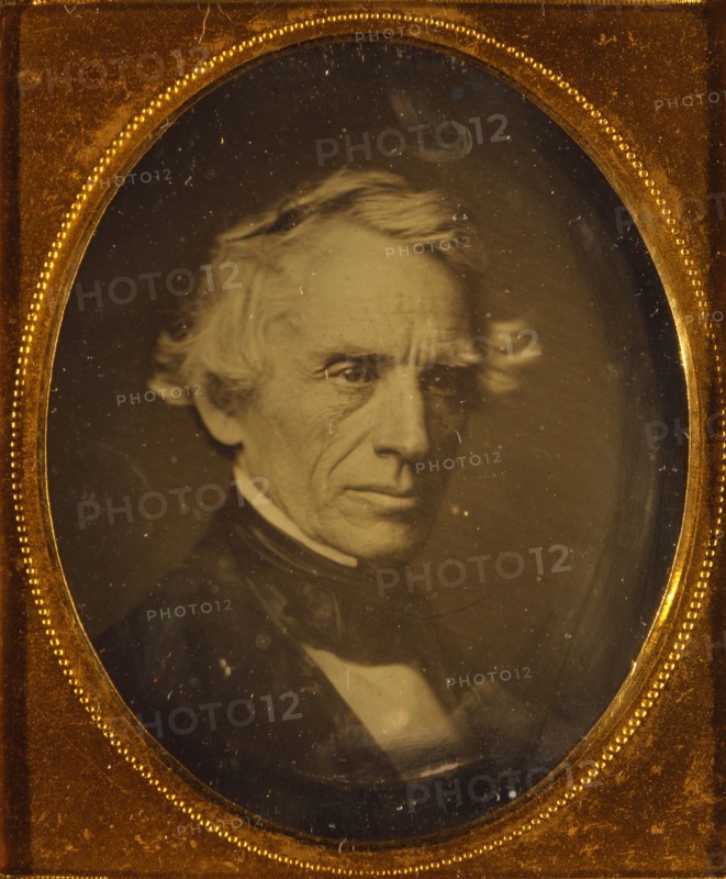Portrait of Samuel Finley Breese Morse (1791-1872) , ca 1845. Creator: Anonymous.