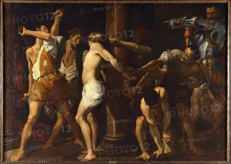 The Flagellation of Christ, ca. 1600. Creator: Carracci, Lodovico (1555-1619).