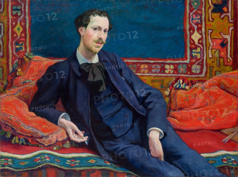 Portrait of the artist René Andreau (1870-1945), 1895. Creator: Monfreid, George-Daniel (Géo) de (1856-1929).