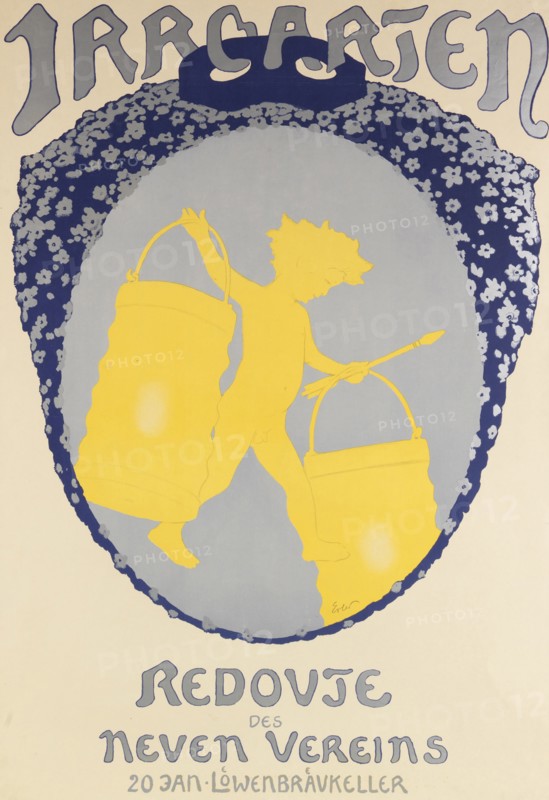 Irrgarten. Redoute des Neuen Vereins, before 1910. Creator: Erler, Fritz (1868-1940).