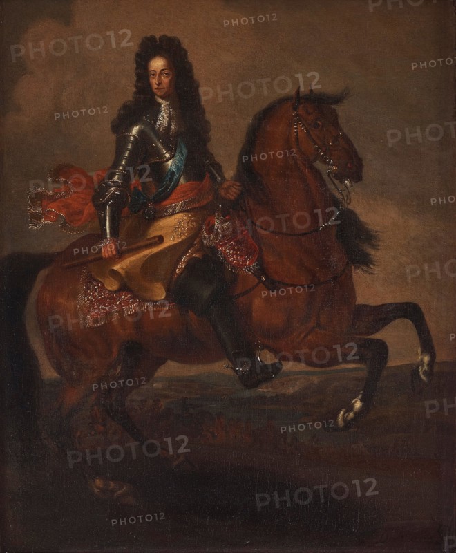 Portrait of William III of Orange (1650-1702). Creator: Maas, Dirck (1658-1717).