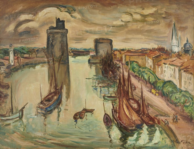 La Rochelle. Creator: Friesz, Achille-Emile-Othon (1879-1949).