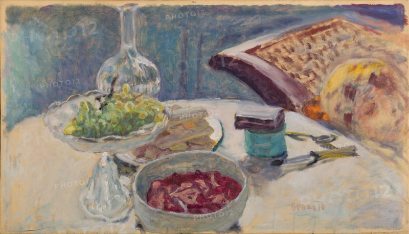 Still Life with a Figure (Marthe Bonnard), 1912. Creator: Bonnard, Pierre (1867-1947).