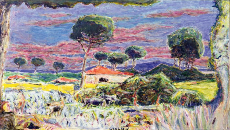 Landscape in the South (Paysage du Midi), 1939. Creator: Bonnard, Pierre (1867-1947).