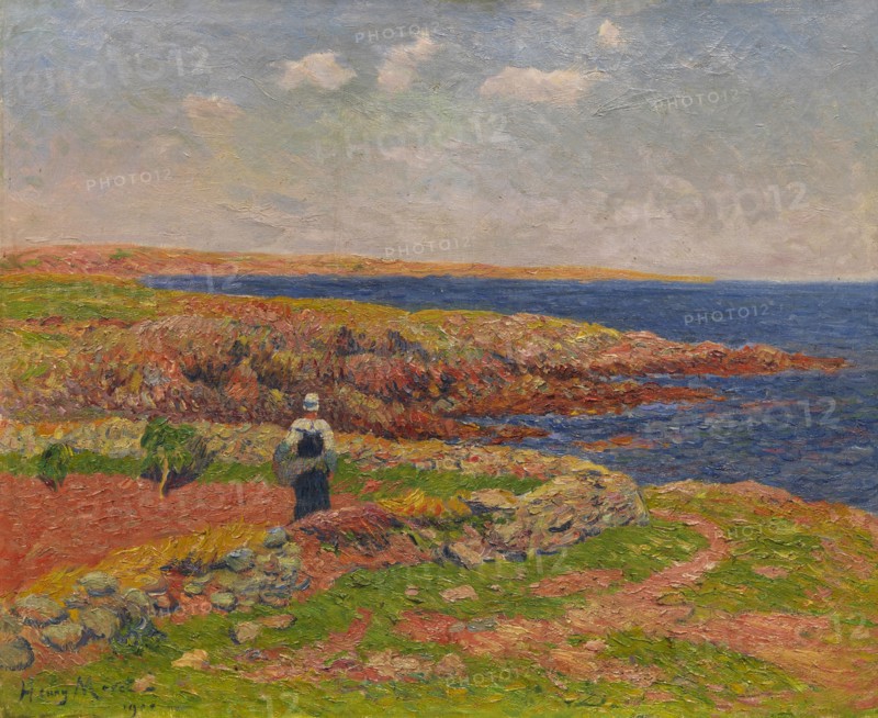 La baie de Merrien, 1900. Creator: Moret, Henry (1856-1913).