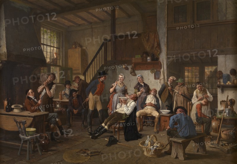Shaving Day, 1873. Creator: Col, Jan David (1822-1900).