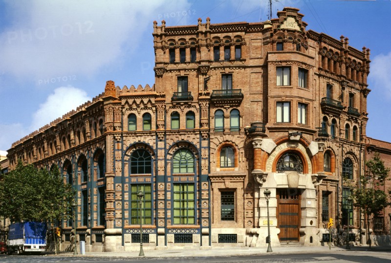 Modernist building currently the headquarters of the Endesa company, 19th century. Creator: Falgués Pere (1850-1916).