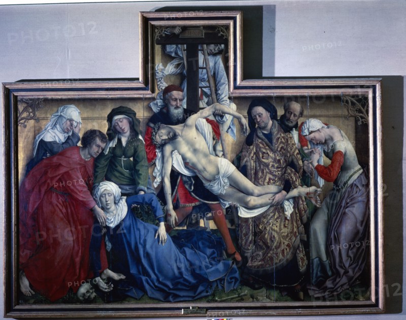 'The Descent from the Cross', 1435. Creator: Weyden, Rogier van der (1399 - 1464).