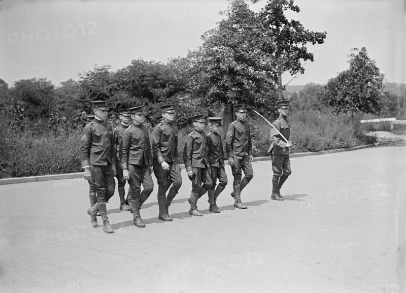 Junior American Guard Drilling, 1917. Creator: Harris & Ewing.
