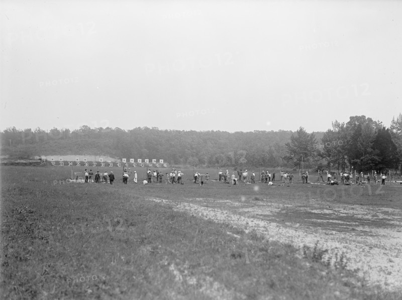 Marine Corps Rifle Range, Winthrop, Md. - Views, 1917. Creator: Harris & Ewing.