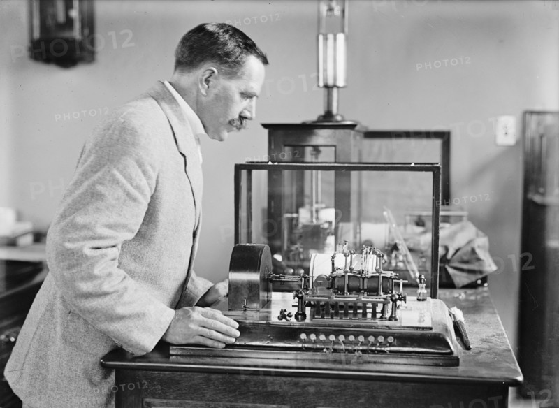 Charles Frederick Marvin, Chief, Weather Bureau, 1913. Creator: Harris & Ewing.
