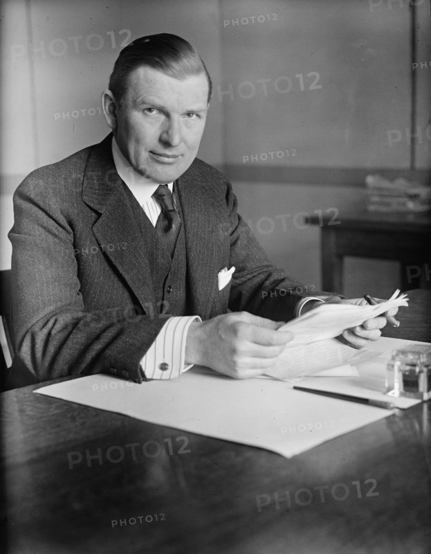 Commr. George N. Peek, Finished Products Div., War Industries Board, 1918. Creator: Harris & Ewing.