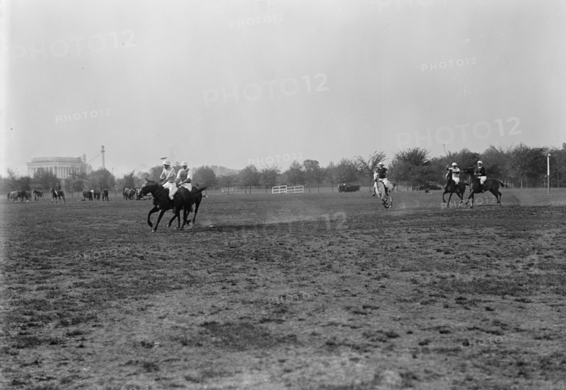 Polo, 1916. Creator: Harris & Ewing.