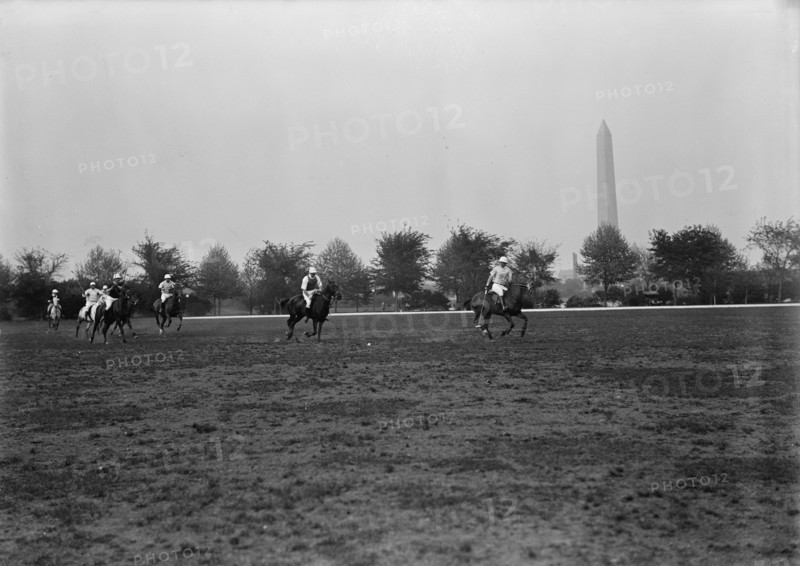 Polo, 1916. Creator: Harris & Ewing.