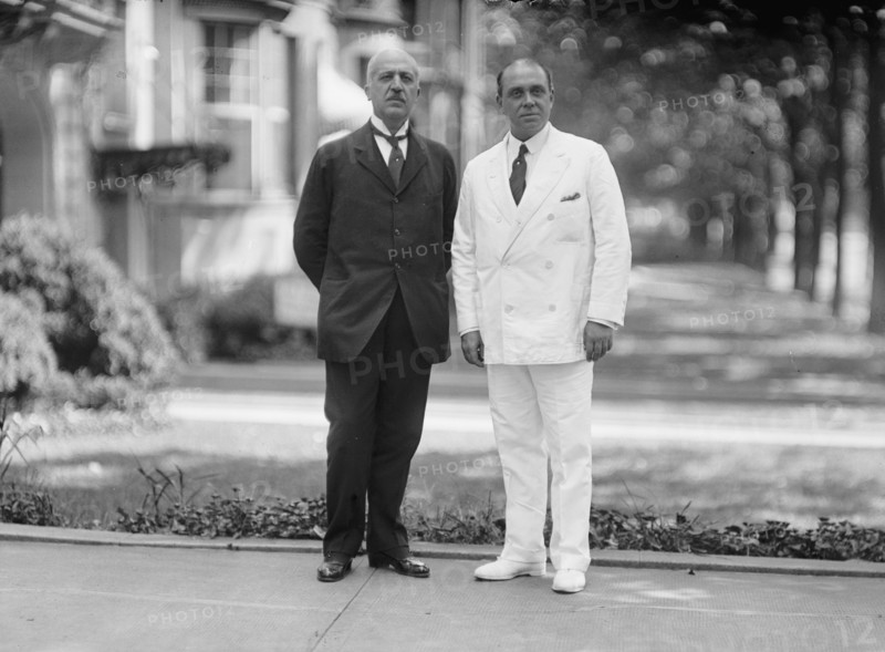 Georges Roussos, E.E. And M.P. from Greece - Left, 1917. Creator: Harris & Ewing.