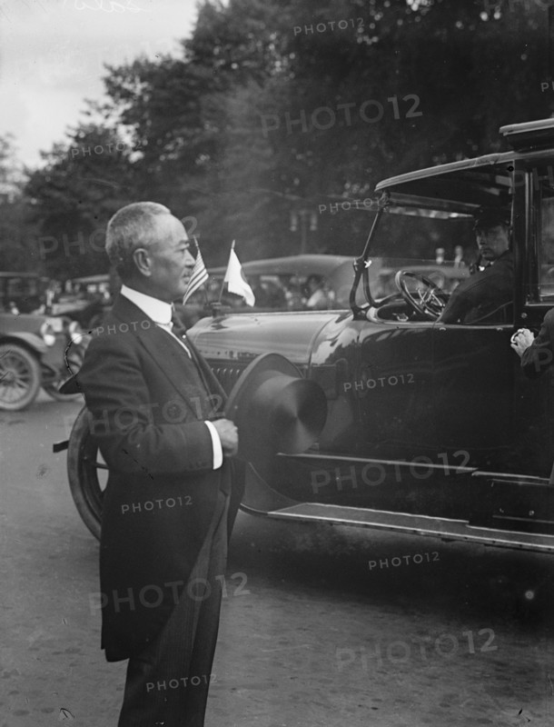 Aimaro Sato, Ambassador from Japan, 1917 or 1918. Creator: Harris & Ewing.