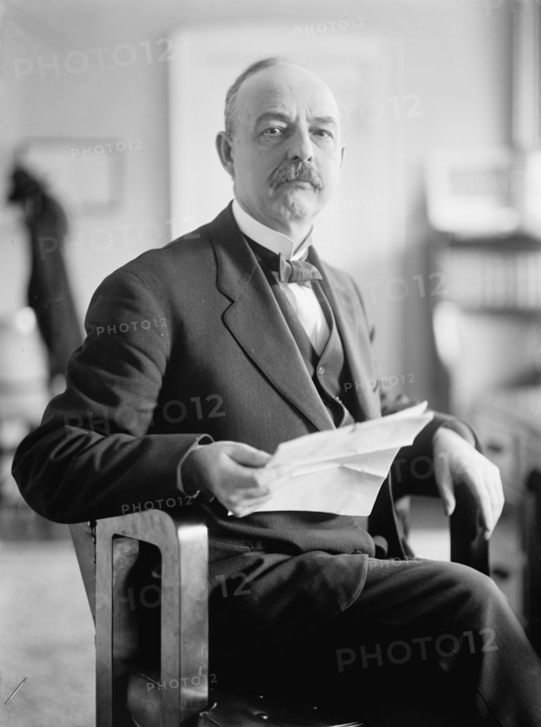 Cato Sells, Commr., Bureau of Indian Affairs, Interior Department, 1914. Creator: Harris & Ewing.