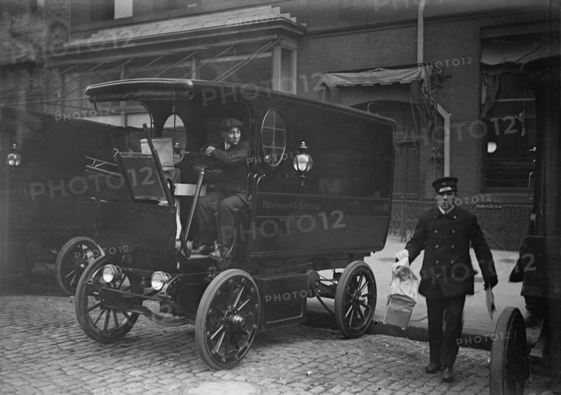 Woodward & Lothrop's Department Store, Washington, D.C. Trucks, 1912. Creator: Unknown.