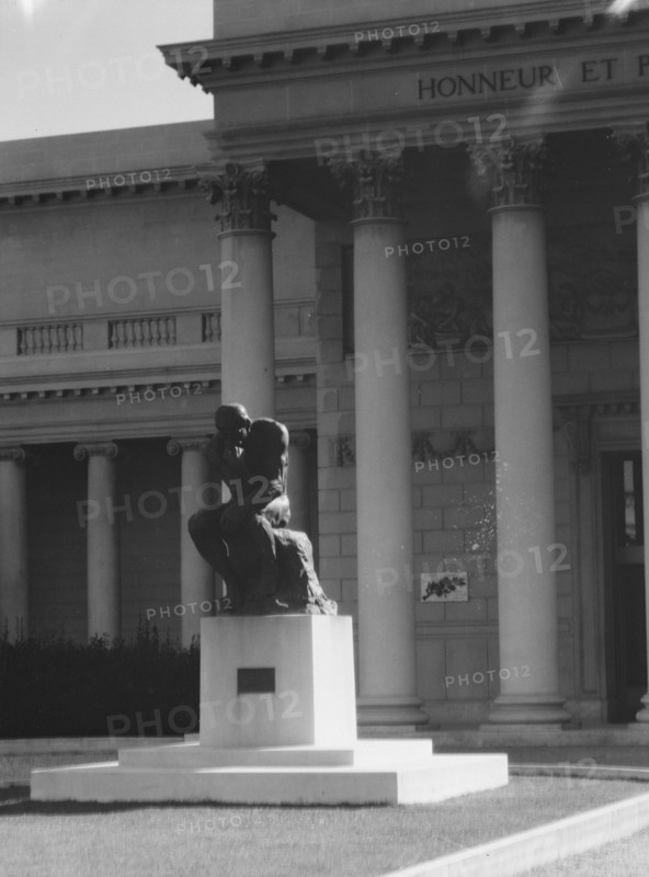 California Palace of the Legion of Honor, San Francisco, California, 1927 Creator: Arnold Genthe.