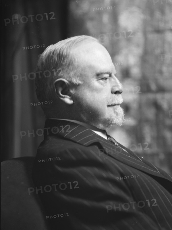 Crocker, William H., Mr., portrait photograph, 1928 Oct. 26. Creator: Arnold Genthe.