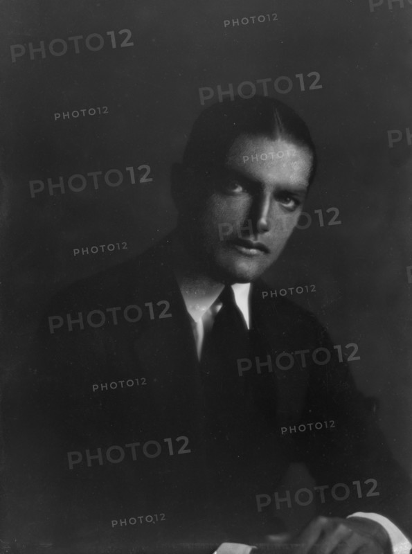 Bouvier, J.V., 3rd, Mr., portrait photograph, 1916. Creator: Arnold Genthe.