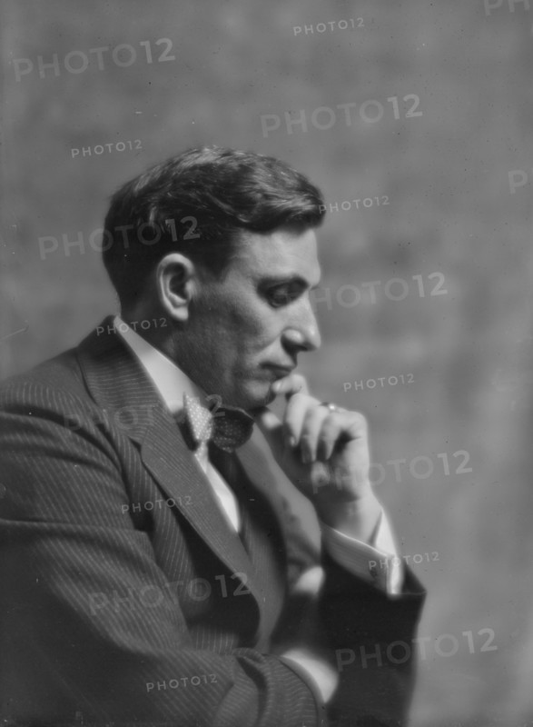 Carey, W.F., Mr., portrait photograph, 1916. Creator: Arnold Genthe.
