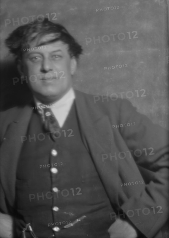 Crowley, Mr., portrait photograph, 1915. Creator: Arnold Genthe.