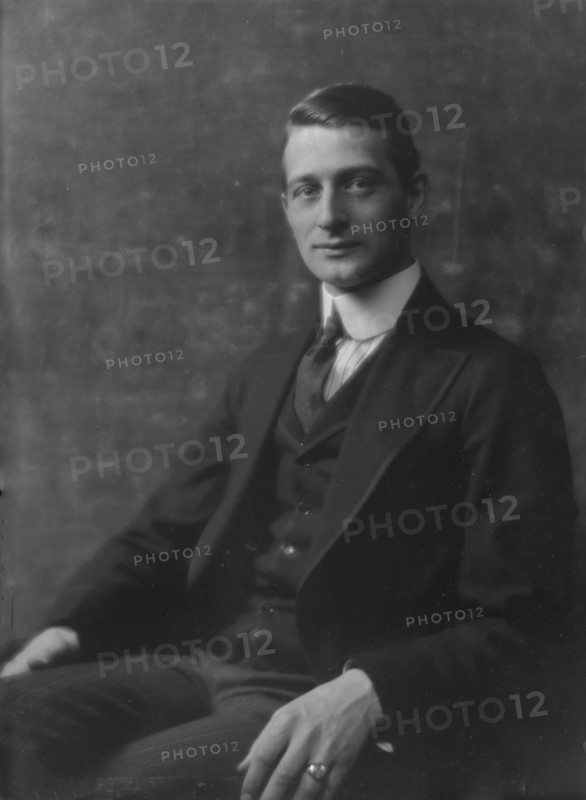 Hohner, Mr., portrait photograph, 1916. Creator: Arnold Genthe.
