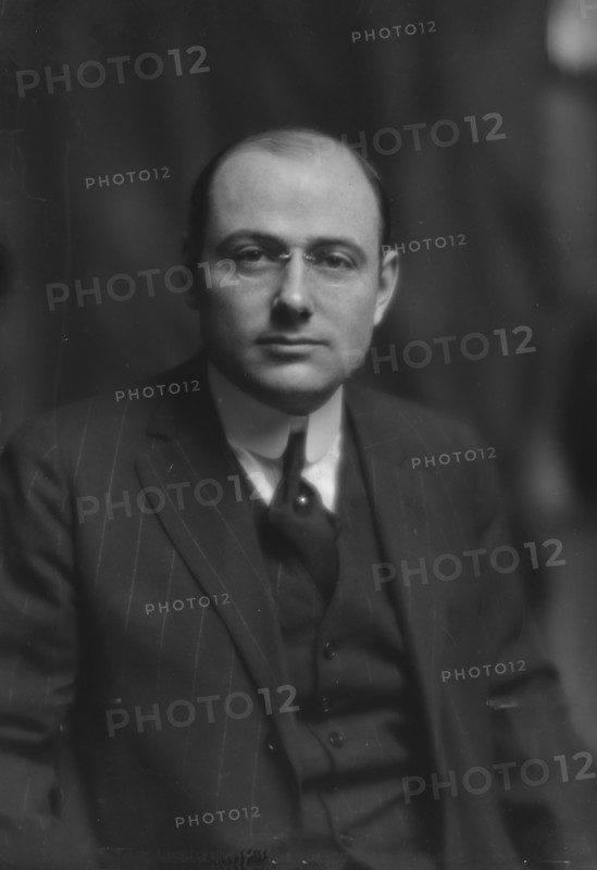 Lewisohn, Samuel W., Mr., portrait photograph, 1914 May 7. Creator: Arnold Genthe.