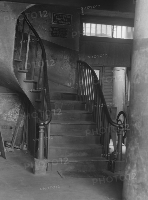 Stairway, New Orleans or Charleston, South Carolina, between 1920 and 1926. Creator: Arnold Genthe.