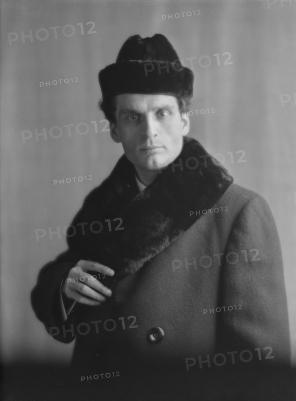 McMillan, Mr., portrait photograph, 1913. Creator: Arnold Genthe.