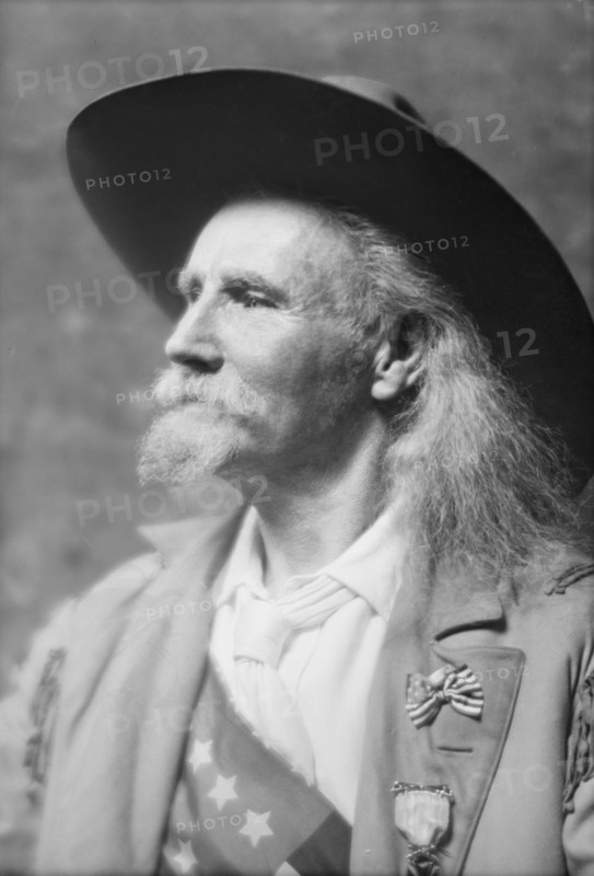 Crawford, Jack, Captain, in costume, 1915 Oct. 13. Creator: Arnold Genthe.
