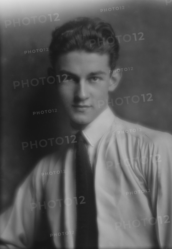 Sturges, Preston, Mr., portrait photograph, 1915. Creator: Arnold Genthe.