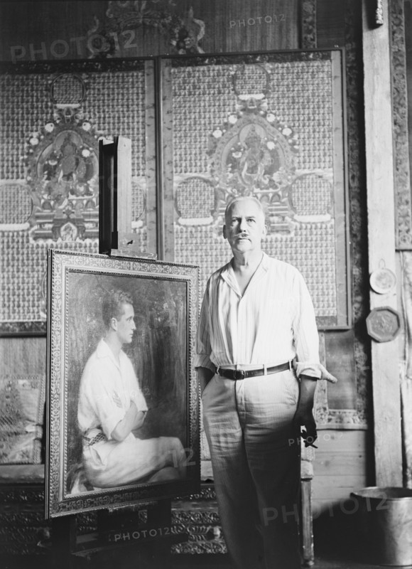 Albert Herter between 1932 and 1942.  Creator: Arnold Genthe.
