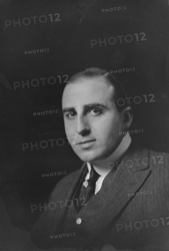 Mr. Baer, portrait photograph, 1919 Feb. 19. Creator: Arnold Genthe.