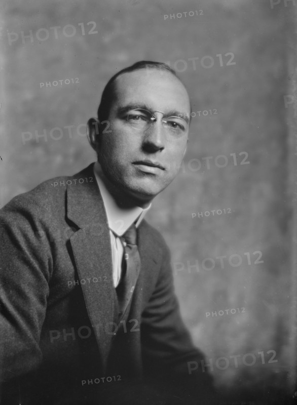 Mr. Beacham, portrait photograph, 1917 Dec. 7. Creator: Arnold Genthe.