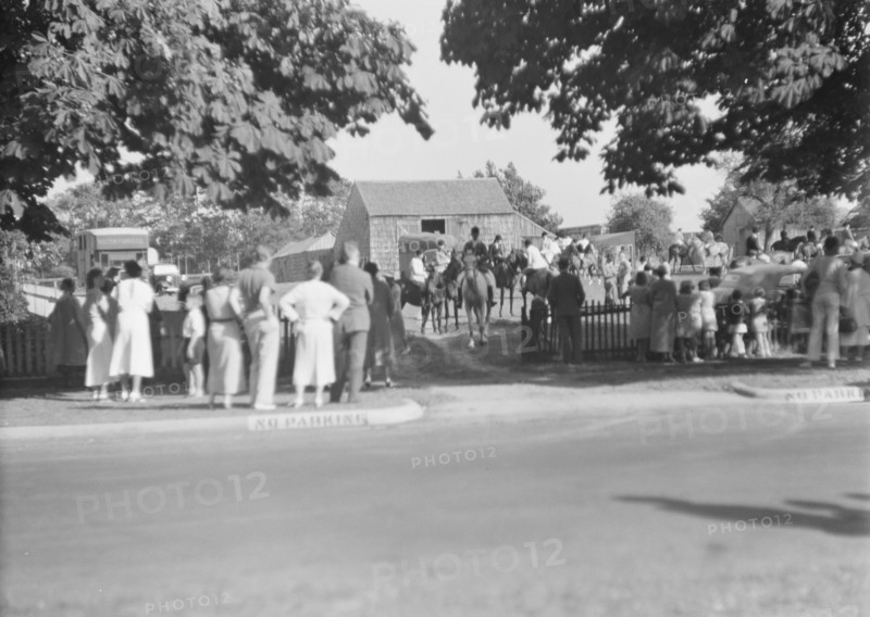 East Hampton horse show, 1936. Creator: Arnold Genthe.