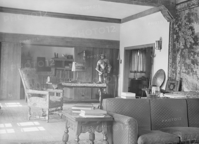 Residence of Thomas E. Martson, interiors, 1932. Creator: Arnold Genthe.