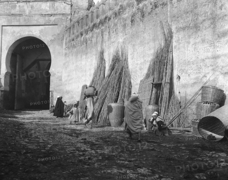 Travel views of Morocco, 1904. Creator: Arnold Genthe.
