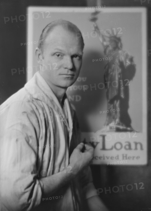 Mr. Treedlar sic, portrait photograph, 1918 Feb. 11. Creator: Arnold Genthe.