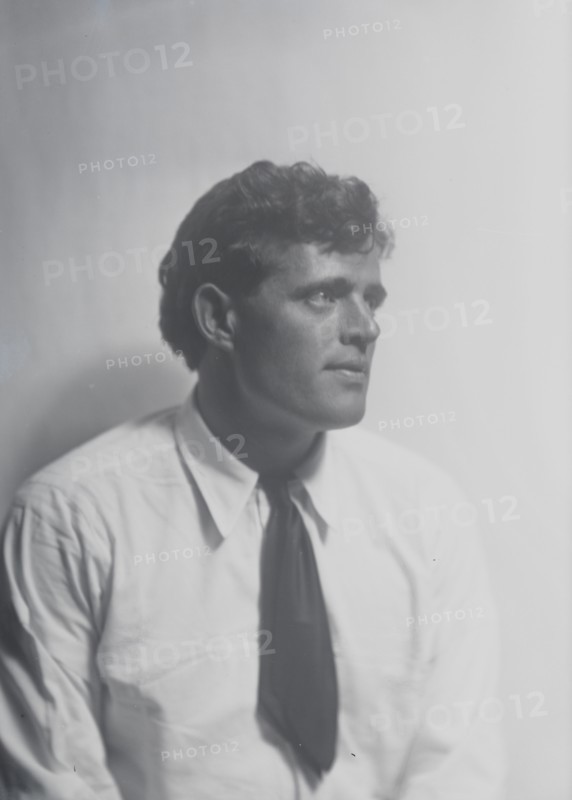 London, Jack, portrait photograph, between 1906 and 1916. Creator: Arnold Genthe.