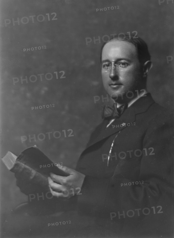 Rasenbach, Abraham S.W., Dr., portrait photograph, 1917 or 1918. Creator: Arnold Genthe.