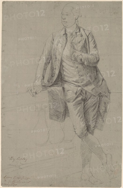 A Gentleman, 1776/1780. Creator: John Singleton Copley.